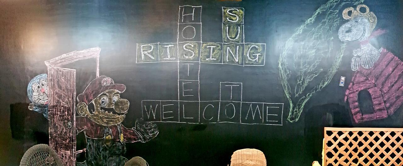 Hostel Of Rising Sun 昇行旅 Yonghe Bagian luar foto